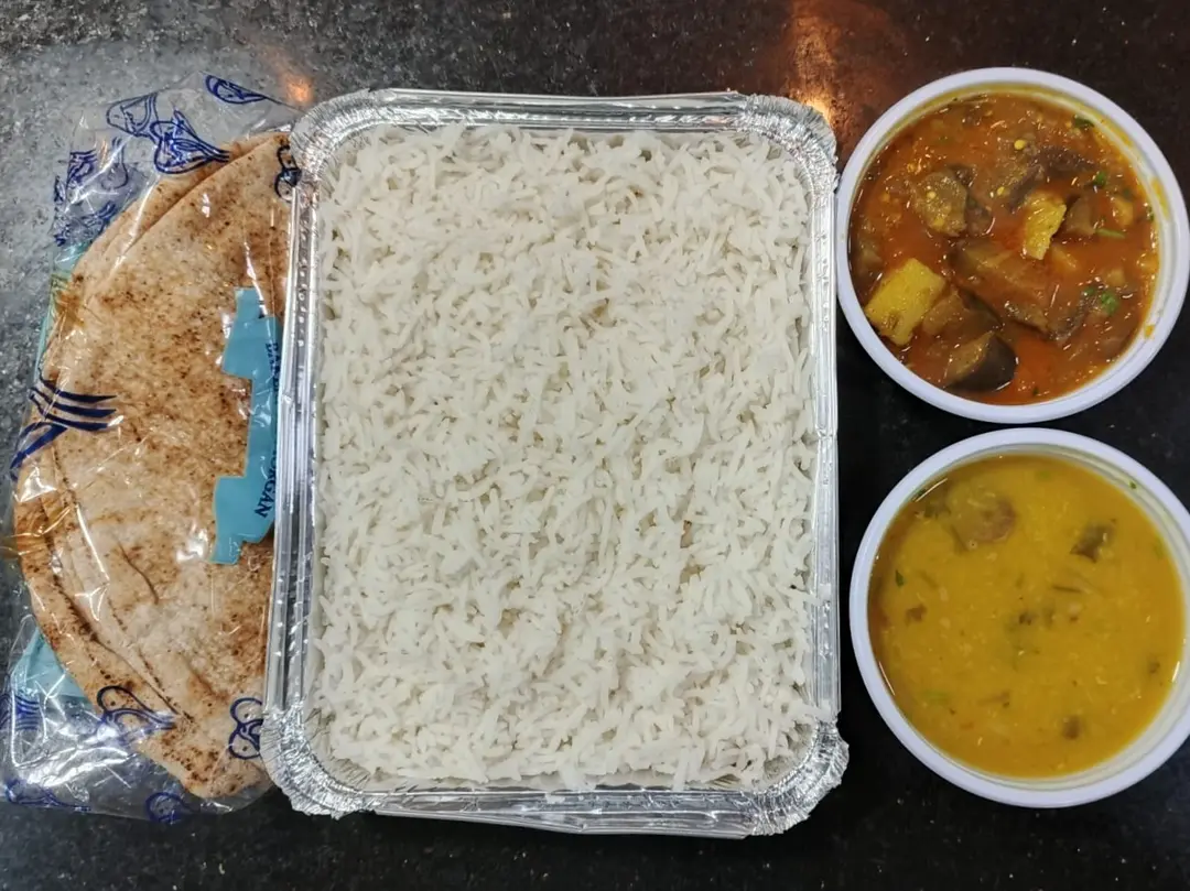 Vegetarian Dish with Rice