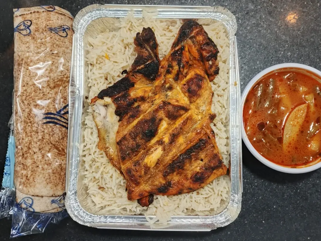 Rice and Grilled Chicken