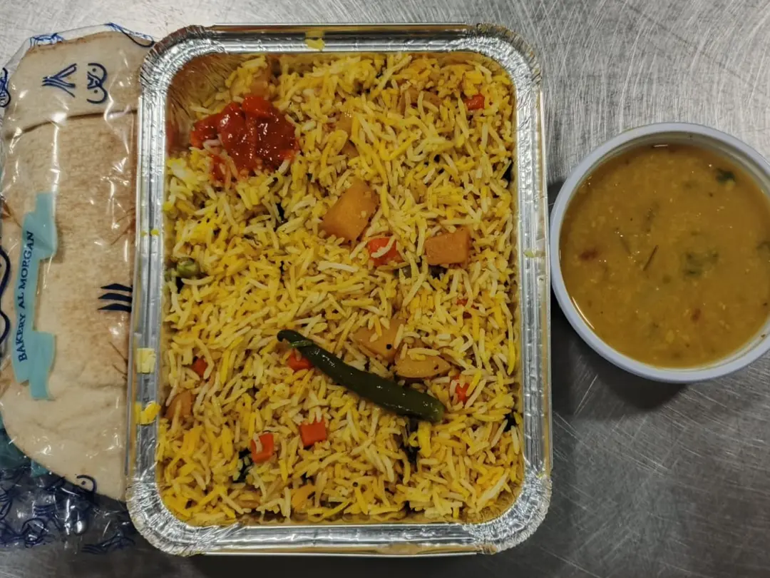 Mandi Rice with Meat