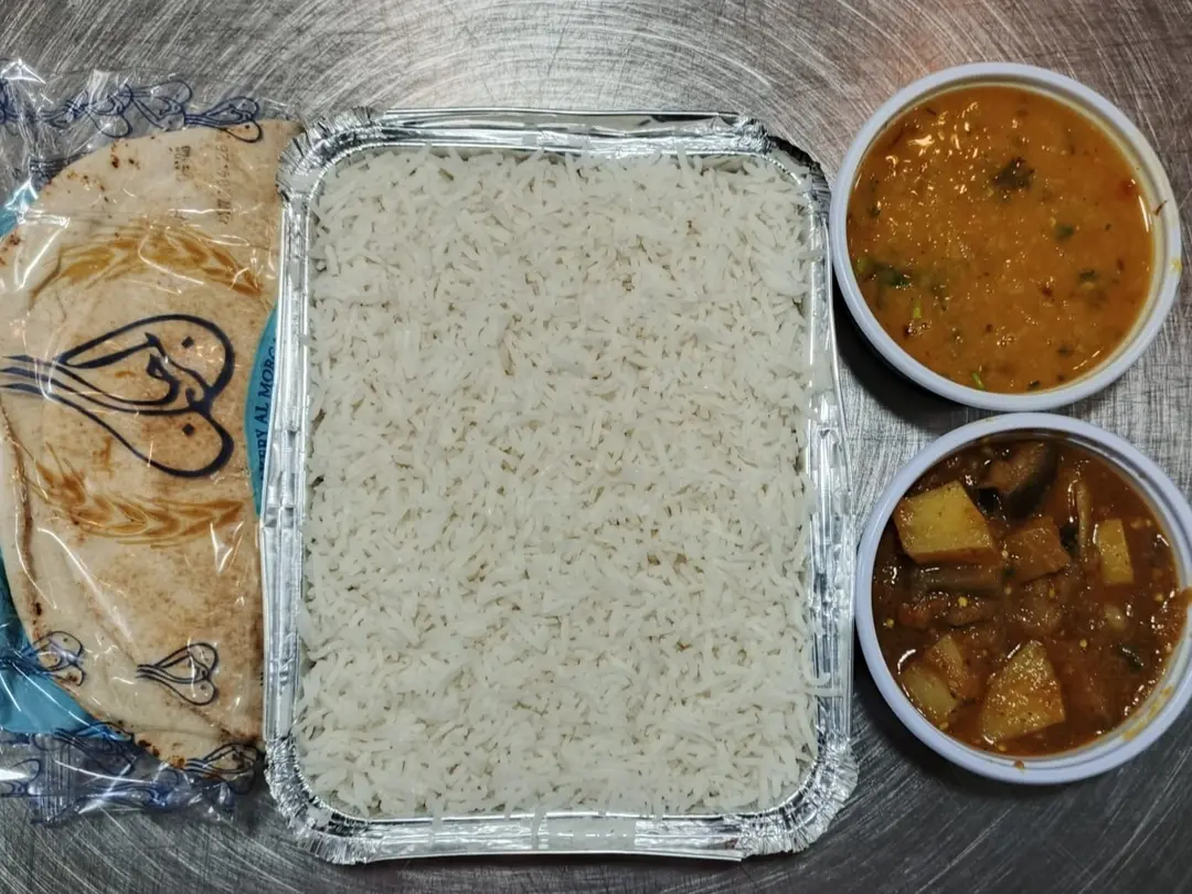 Vegetarian Meal with Salad